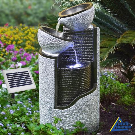 amazon outdoor water fountains with lights